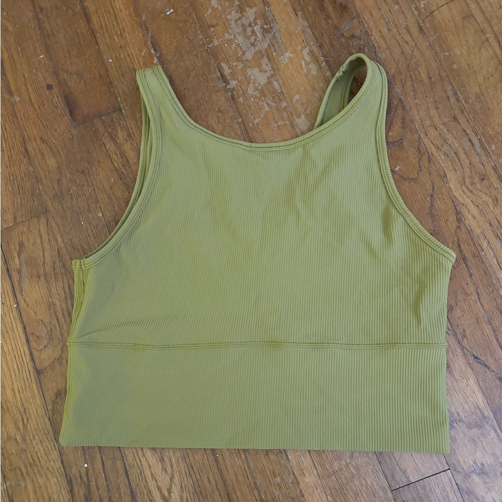 Power Pivot Ribbed Tank Top